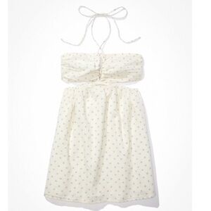 XL halter cut out dress